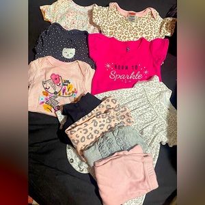 Baby Girl Clothes (0-3 Mos. Bundle)!